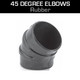 Air Intake 45 Degree Elbows